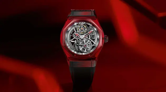 La silhouette del Laureato di Girard-Perregaux