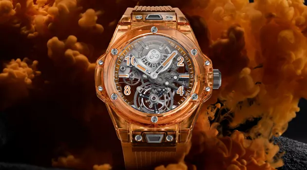 Big Bang Tourbillon Automatic Orange Sapphire