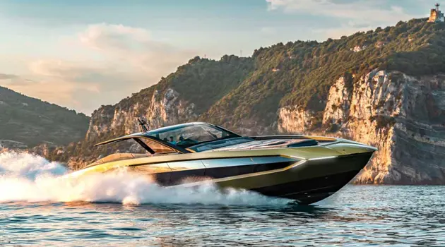 Il primo M/Y Tecnomar for Lamborghini 63