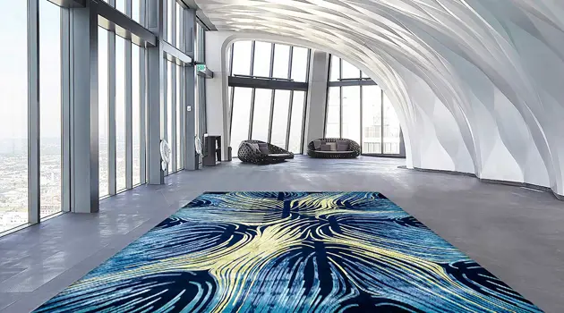 I tappeti di Zaha Hadid Architects per Illulian al Salone del Mobile