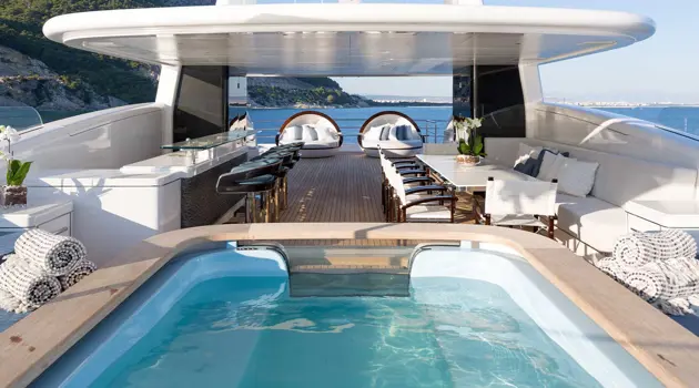 Il superyacht 41m Rüya di Alia Yachts
