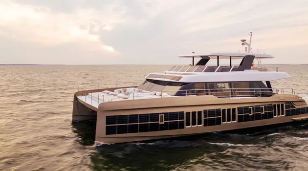 Il catamarano di lusso elettrico 80 Sunreef Power Eco Sól