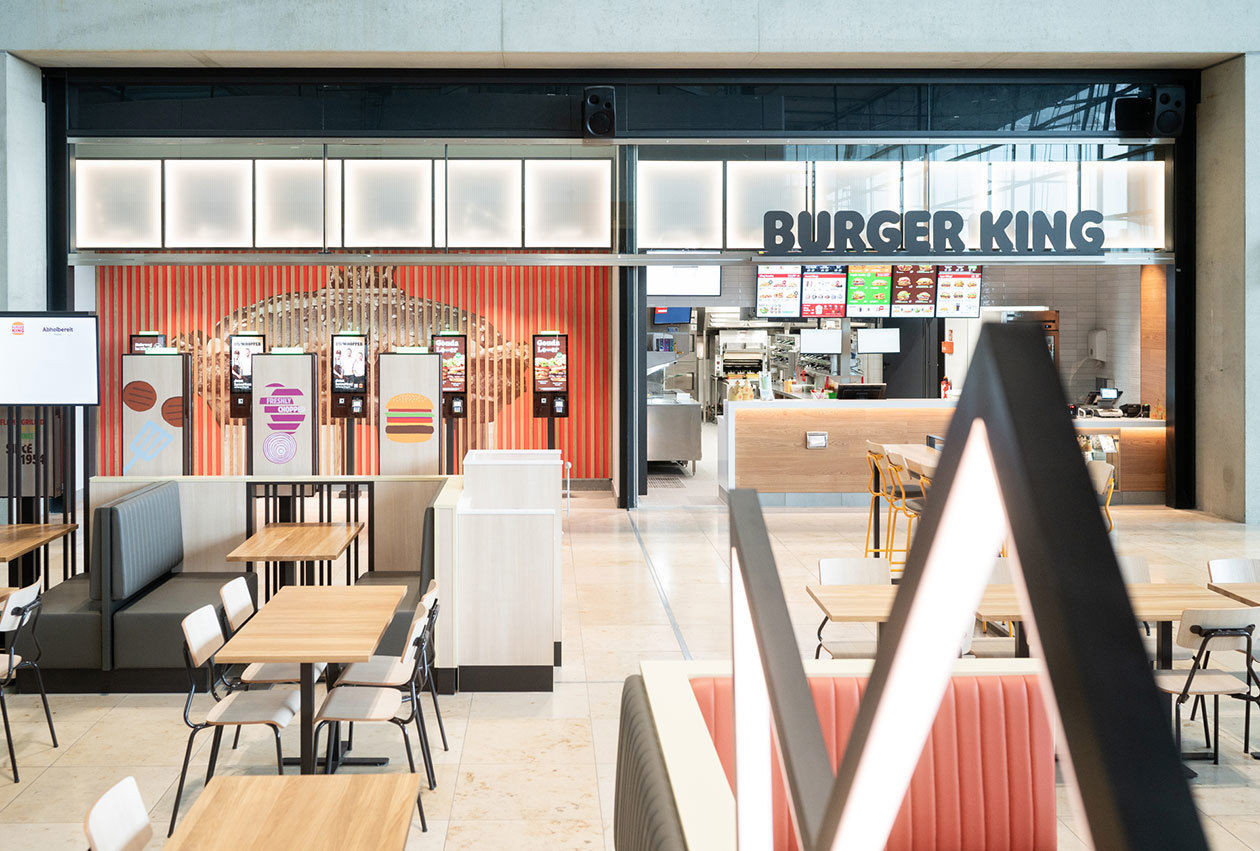 Burger King a Berlino-Brandeburgo Foto: Copyright © Ufficio Stampa aeroporto di Berlino Brandeburgo