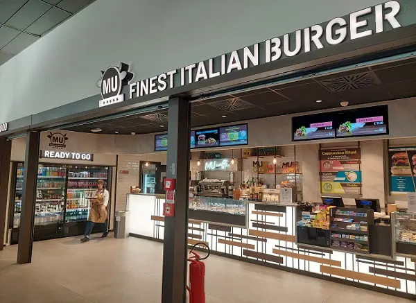 Ristorante MU al T1 di Malpensa. Foto Copyright © Sea