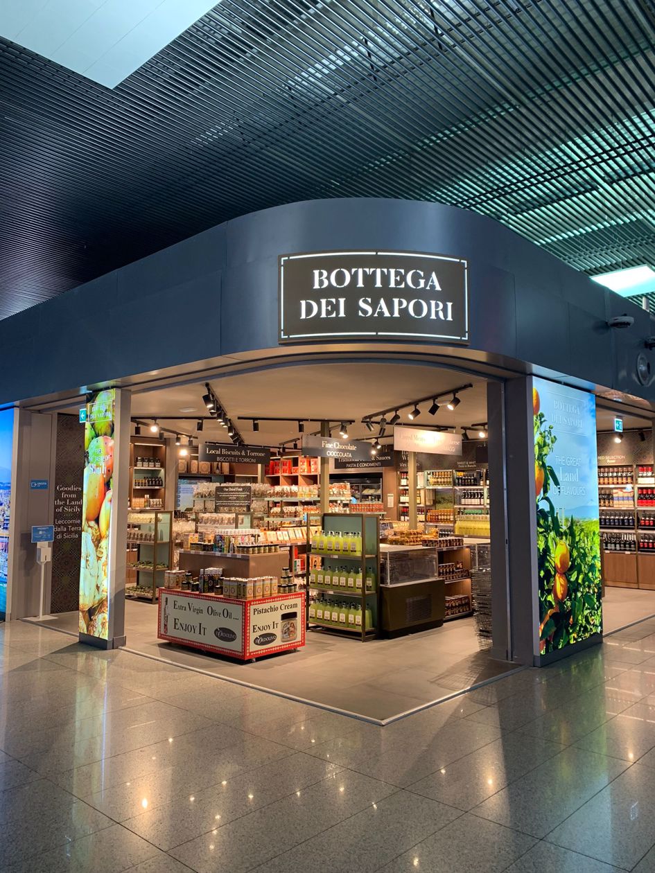 Aeroporto di Catania, negozio Bottega dei Sapori