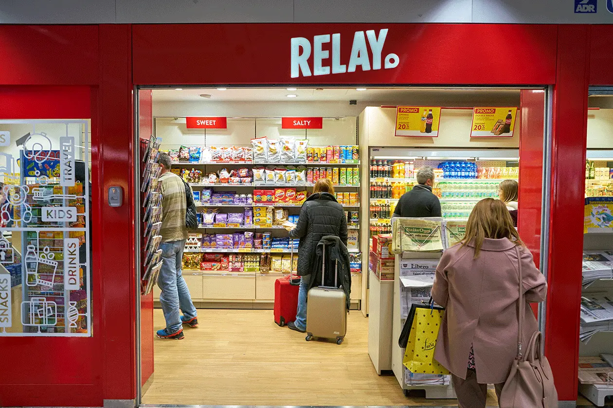 Relay all'Aeroporto di Roma Fiumicino. Copyright © Sisterscom.com / Depositphotos.com