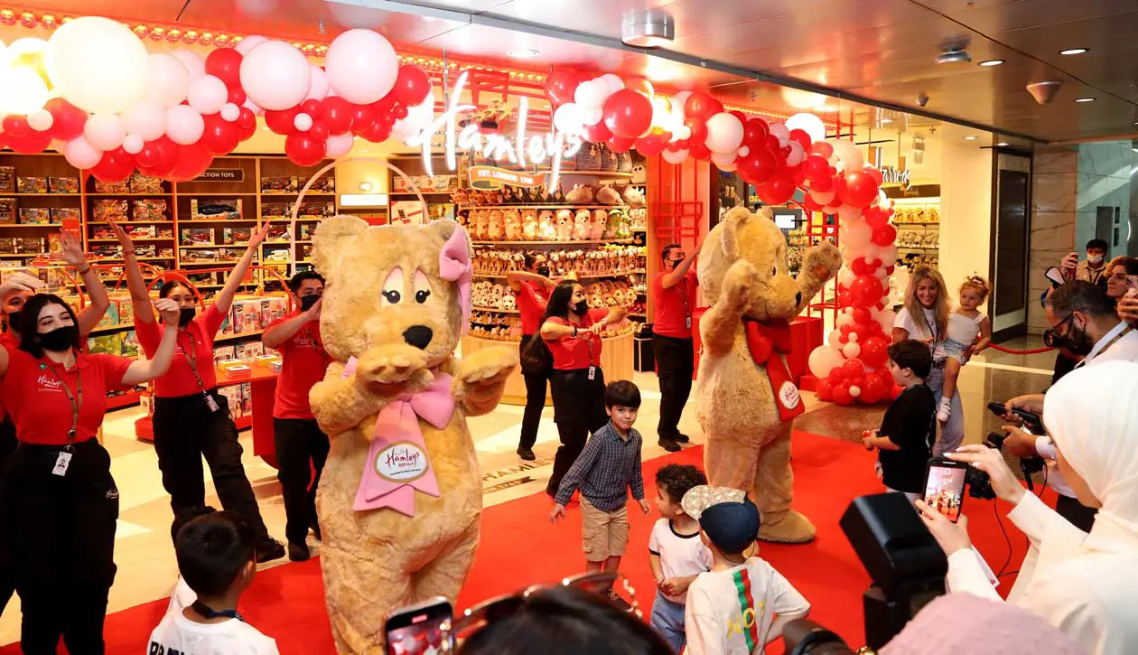 Il primo negozio di Hamleys all'aeroporto di Doha