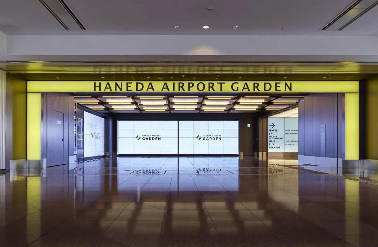 Haneda Airport Garden. Copyright © TCVB