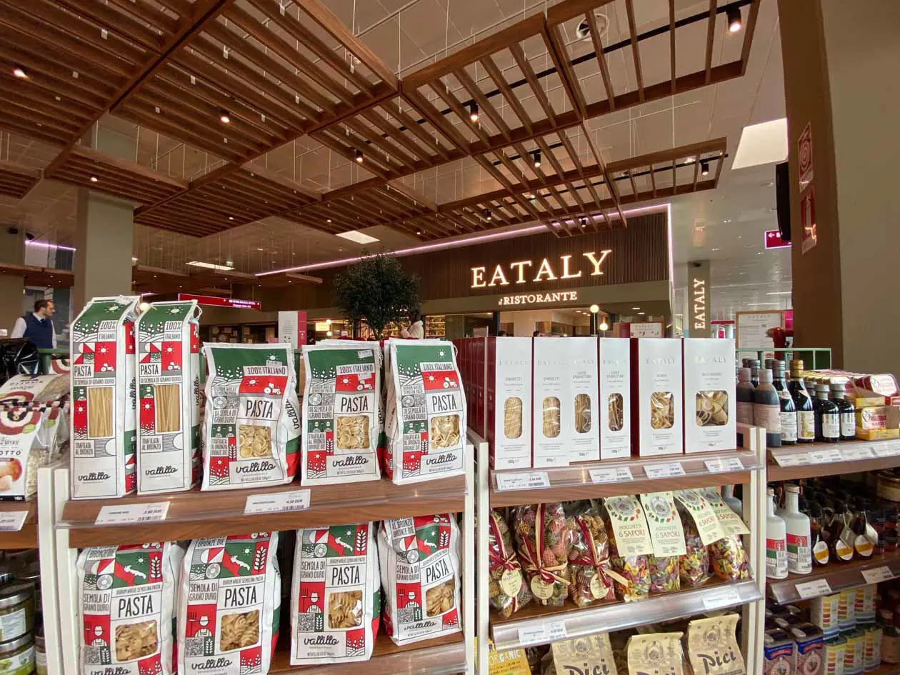 Eataly all’aeroporto di Milano Bergamo Copyright © Sisterscom.com / Avion Tourism Magazine