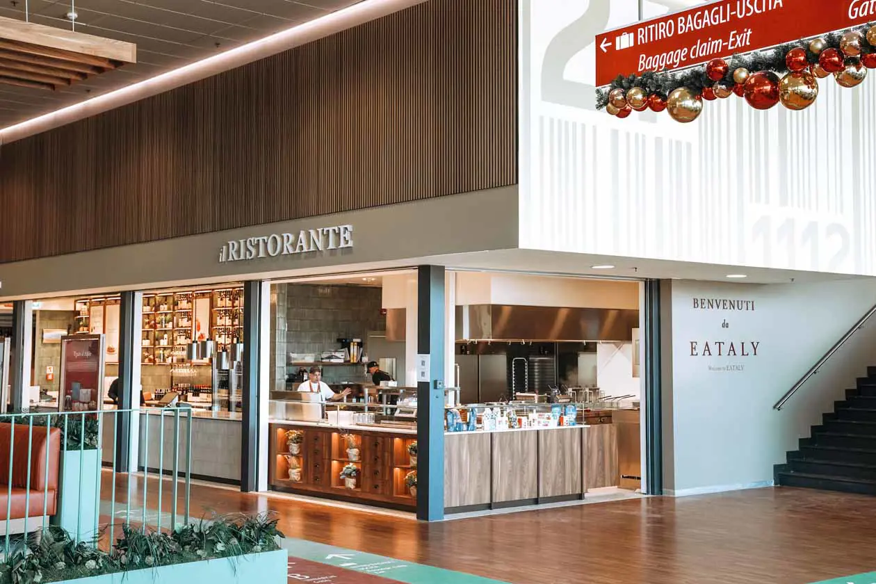 Eataly all’aeroporto di Milano Bergamo Copyright © Sacbo