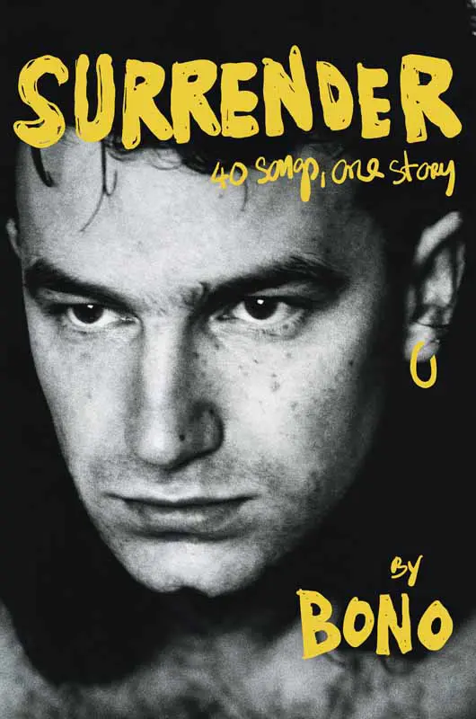 Libro “Surrender” di Bono degli U2