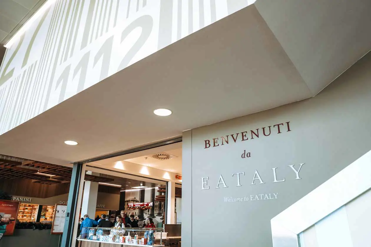 Eataly all’aeroporto di Milano Bergamo Copyright © Sacbo