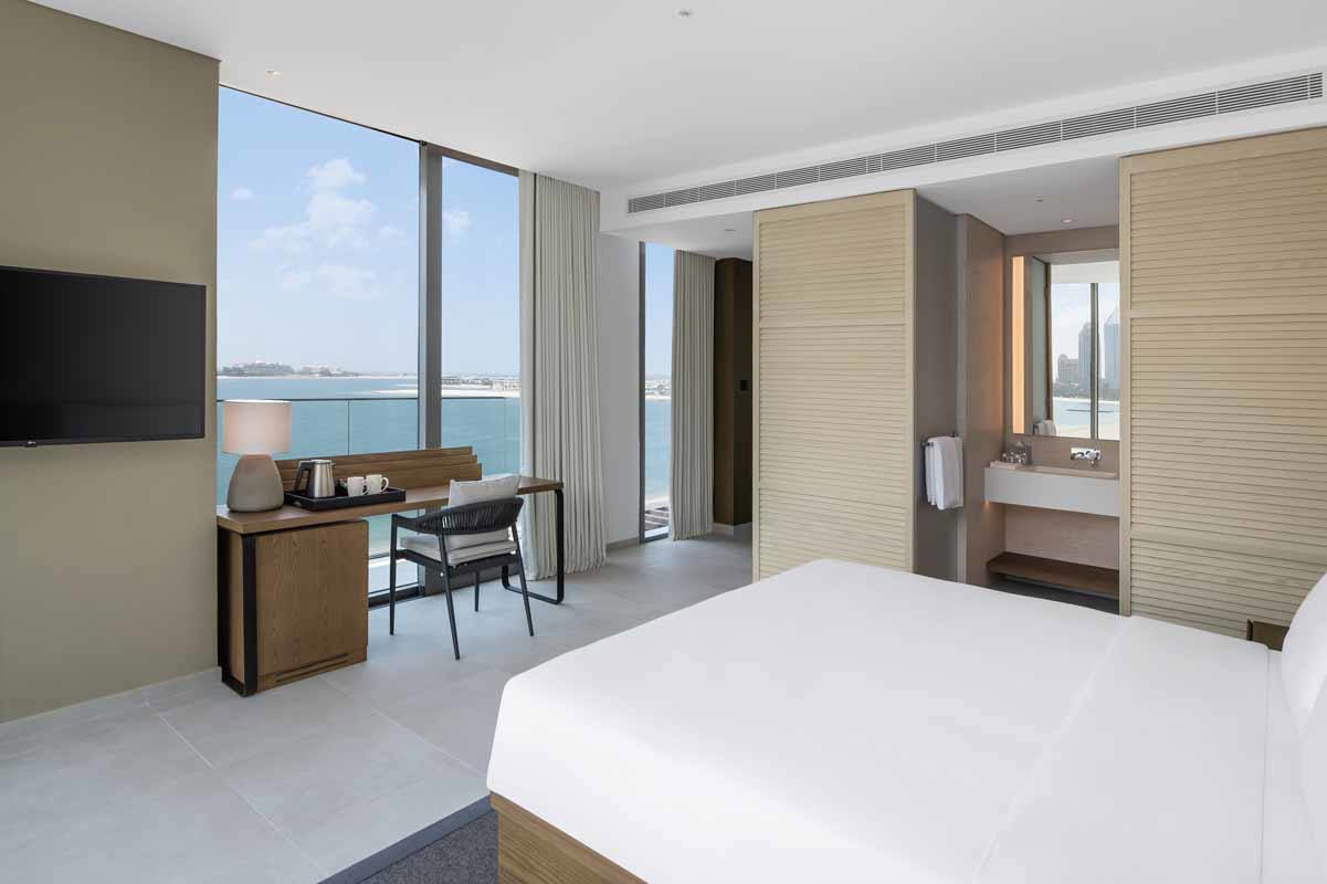 Radisson Beach Resort, Palm Jumeirah _ Dubai Premium Corner Room Sea View