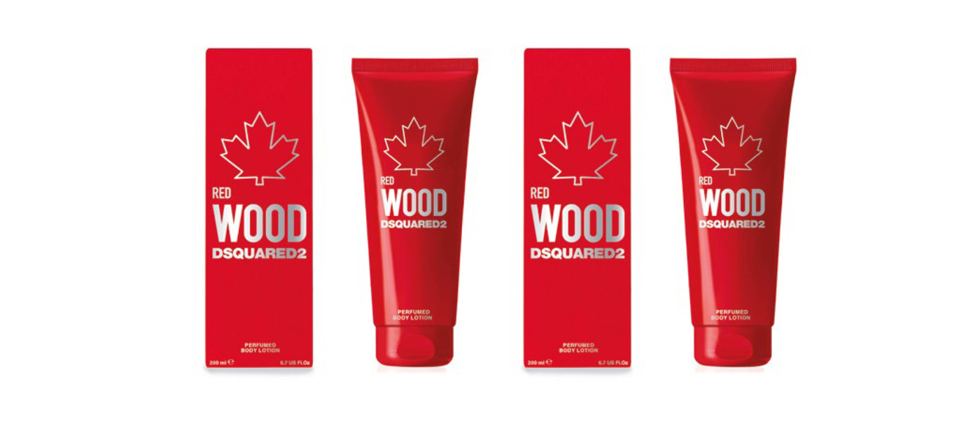 Linea bagno Red Wood by Dsquared2.