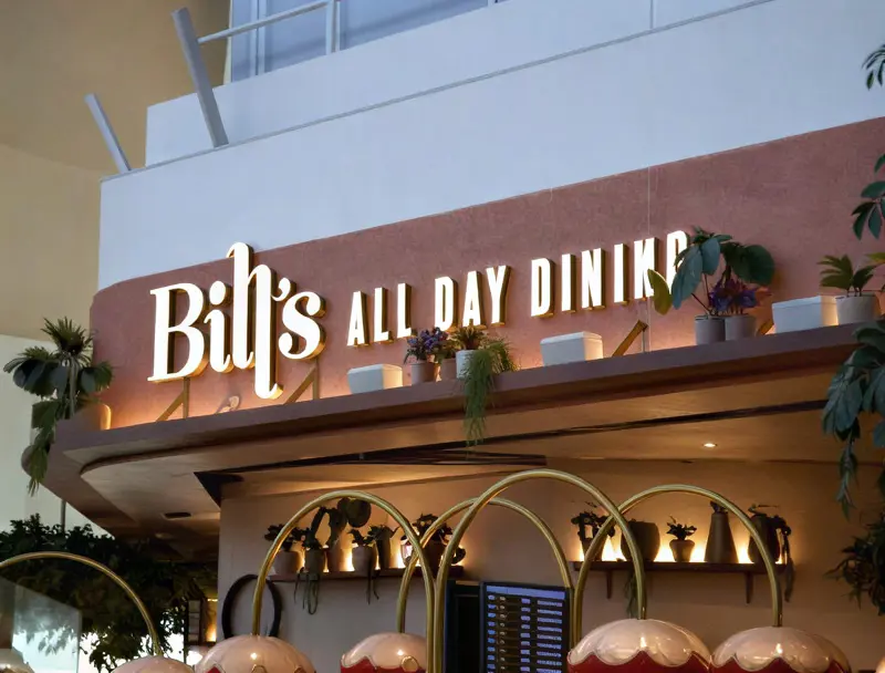 Bill’s a Heathrow Terminal 2 : Copyright © Ufficio stampa&nbsp;Avolta