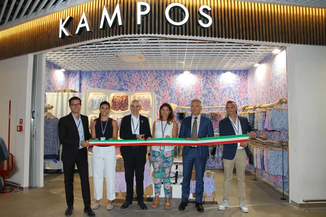 Negozio Kampos all'Aeroporto di Bologna (BLQ) - Inaugurazione Foto: Copyright © Aeroporto di Bologna 