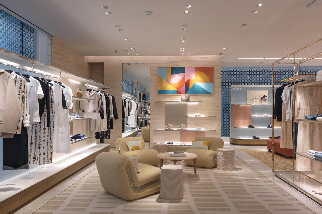Boutique Louis Vuitton a Malpensa. Foto Copyright © Sea Aeroporti di Milano - Leotta Stefano