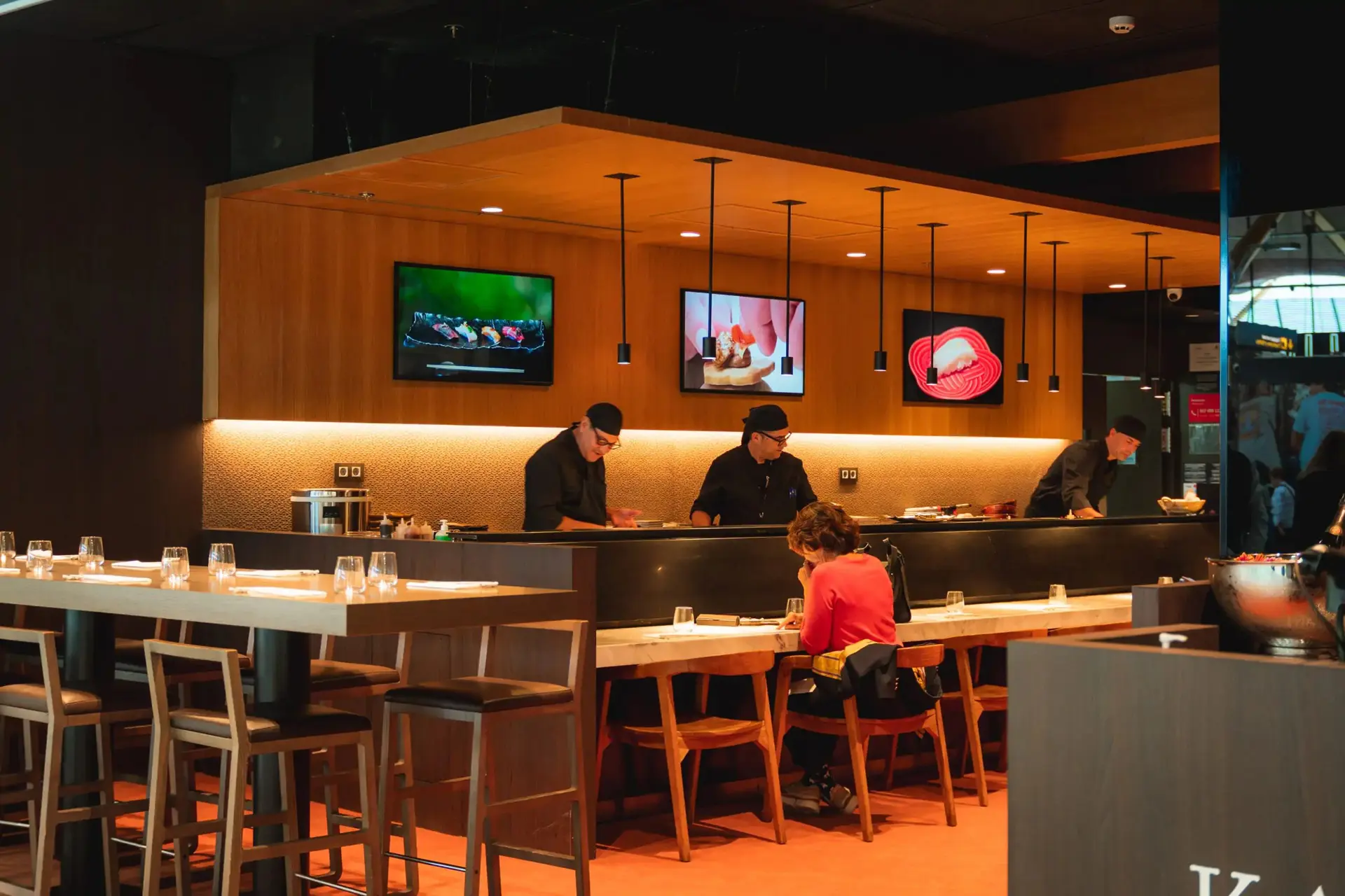 Kabuki all'aeroporto di Madrid : Copyright © Ufficio stampa Areas