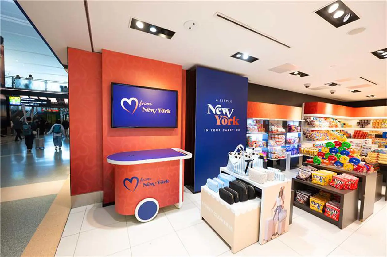 Terminal 4 del JFK Airport di New York - Duty Free Foto: Copyright © Ufficio Stampa Gruppo daa