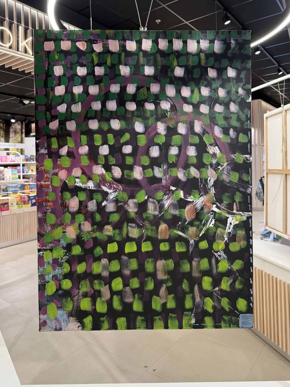 Milan Bergamo Airport - Difstore Art Space - Mostra “Marks & Multitudes di Bianca Bona - abstraction as accumulation” Foto: Copyright © Difstore Art Space