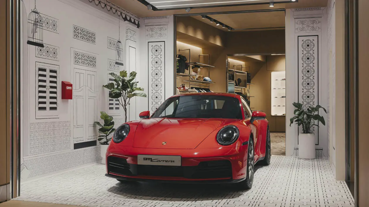 “Porsche at Jewel” al Jewel Changi Airport di Singapore. Foto: Copyright © Ufficio Stampa Porsche