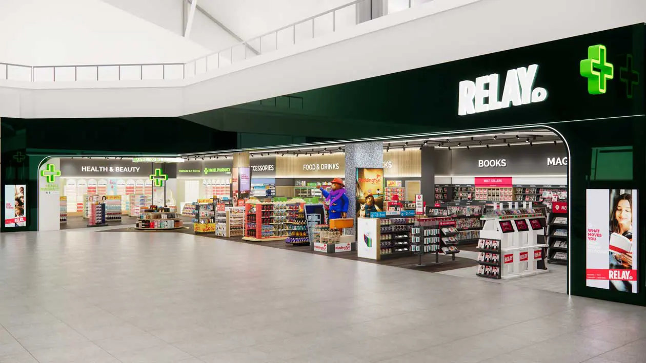 Lagardère Travel Retail all'aeroporto di Londra Heathrow Copyright © Heathrow Airports Limited