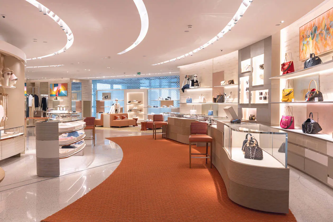 Boutique Louis Vuitton a Malpensa. Foto Copyright © Sea Aeroporti di Milano - Leotta Stefano
