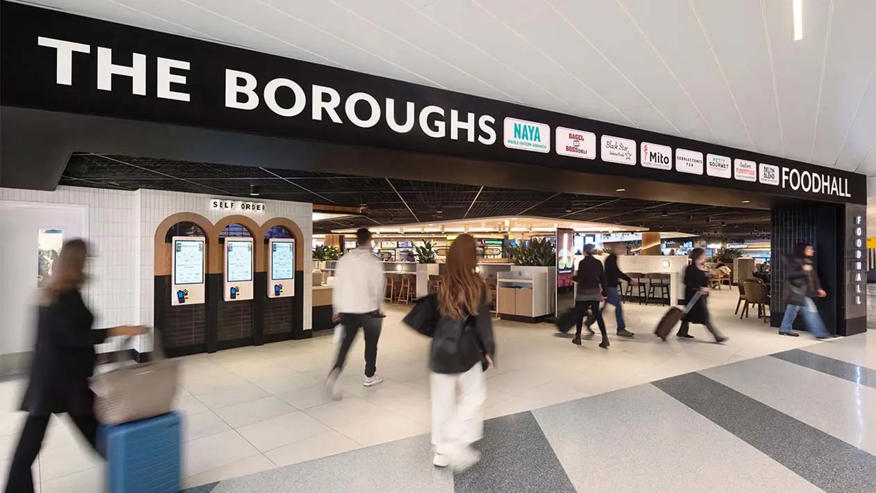The Boroughs Food Hall JKF T8 Foto: Copyright © Ufficio Stampa American Airlines