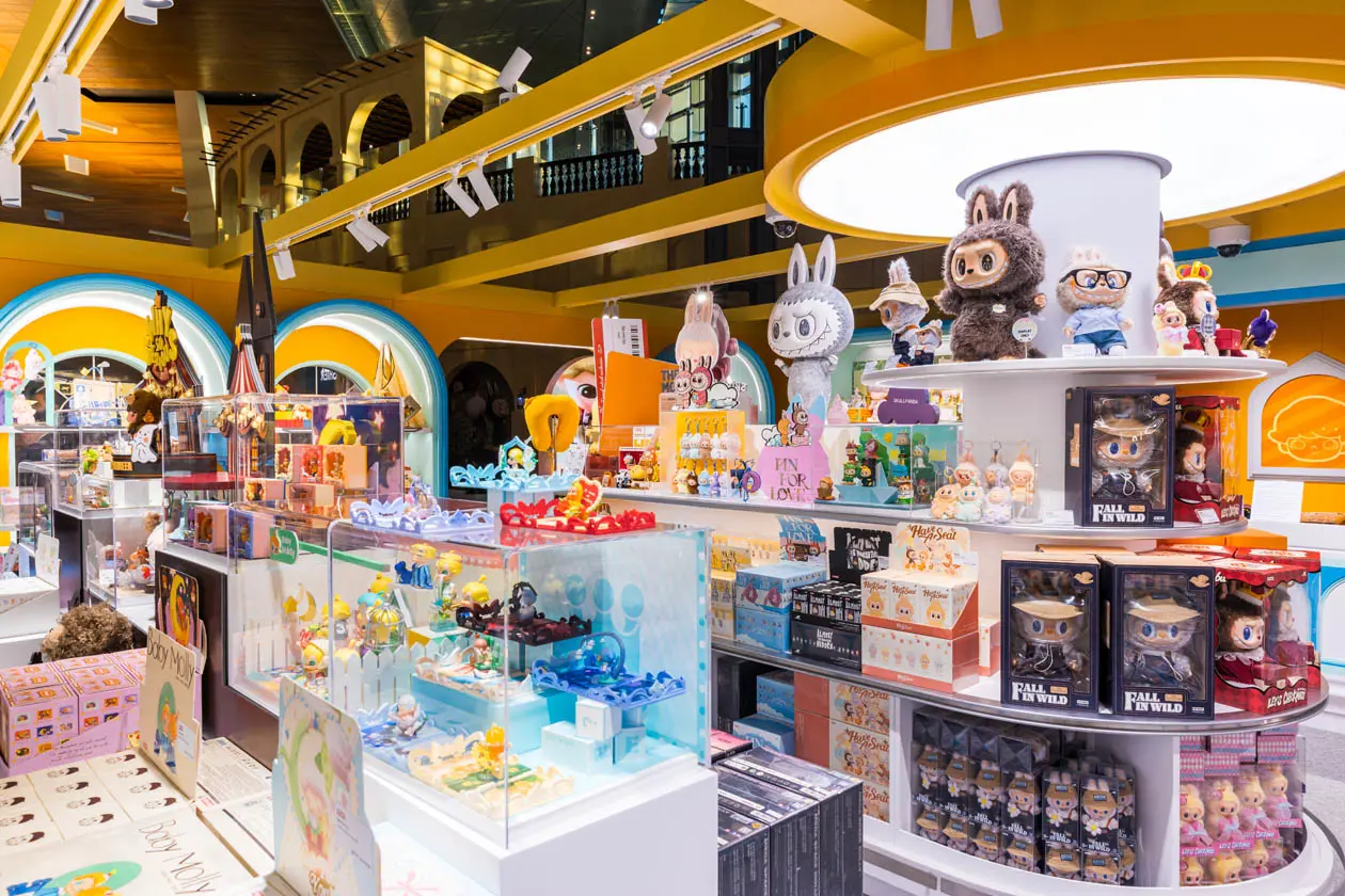 Negozio POP MART all'aeroporto di Doha Foto: Copyright © Ufficio Stampa Qatar Duty Free