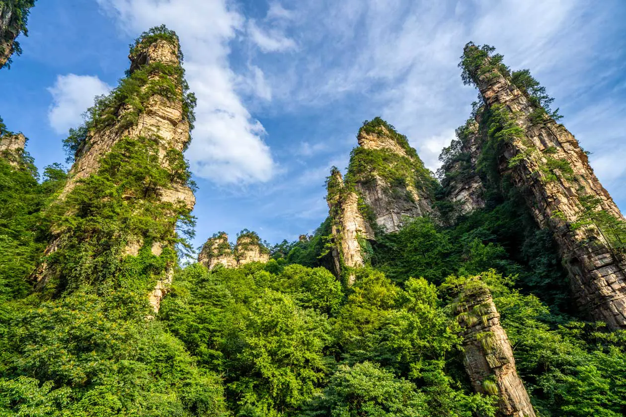 Zhangjiajie, Cina Foto: Copyright © Sisterscom.com / Depositphotos