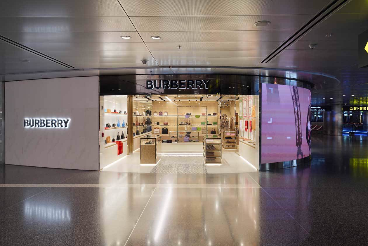 Burberry Boutique all'Hamad International Airport di Doha