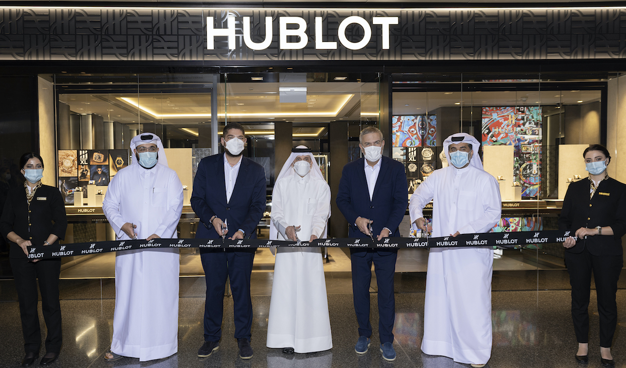 Boutique di Hublot all'Aeroporto Internazionale di Hamad a Doha