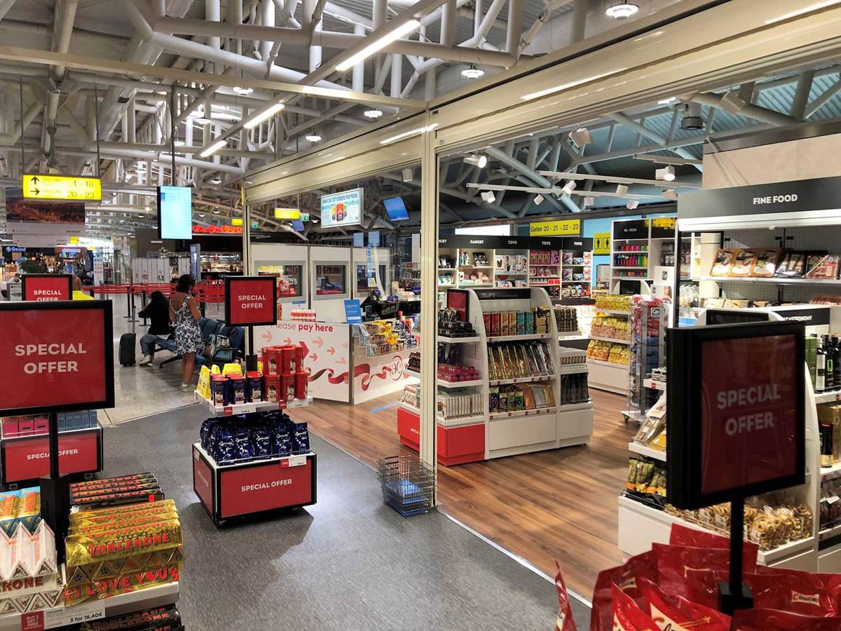 Aelia Duty Free Shop all’Aeroporto di Cagliari Elmas