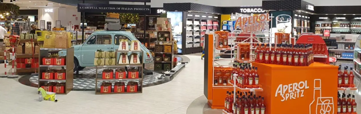 Il più grande Aelia Duty Free del mondo apre a Fiumicino
