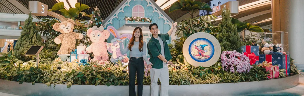 Changi Airport accende la magia Disney