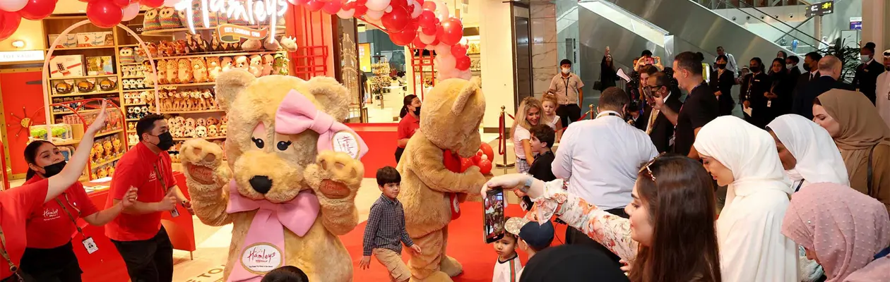 Il primo negozio di Hamleys all'aeroporto di Doha