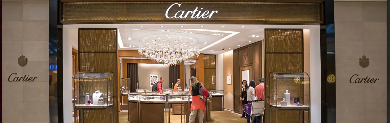 Cartier negli aeroporti internazionali