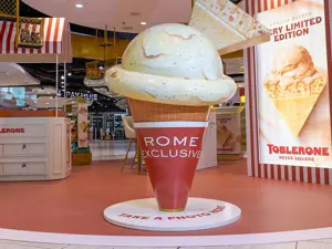 Toblerone Vanilla Gelato debutta in esclusiva all’Aeroporto di Roma Fiumicino