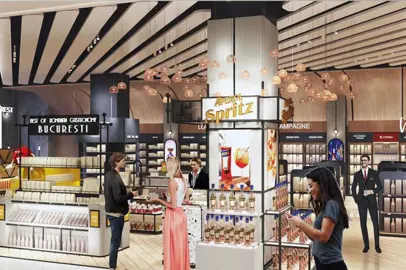 Nuovo Aelia Dutyfree all'aeroporto di Bucarest