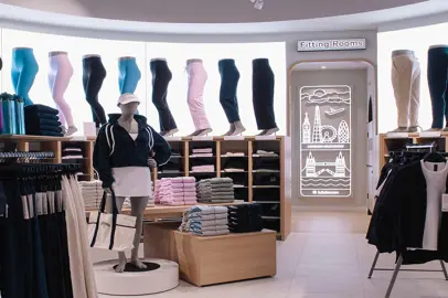 Lululemon apre a Londra Heathrow