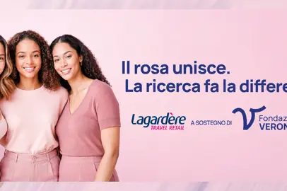 Lagardère Travel Retail sostiene la ricerca sui tumori femminili 