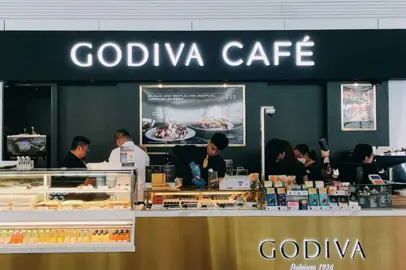 Apertura del Primo Godiva Café in Asia