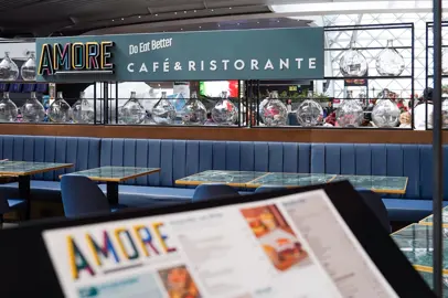 Nuovo ristorante Amore a Roma Fiumicino