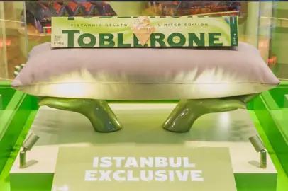 Toblerone Pistachio Gelato arriva in esclusiva all’Aeroporto di Istanbul