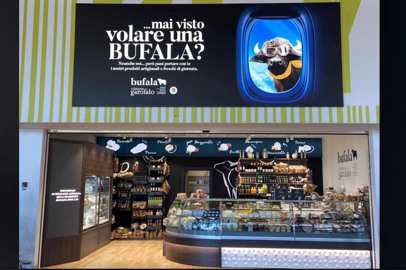 Nuovo store "Bufala" all'aeroporto di Milano Bergamo