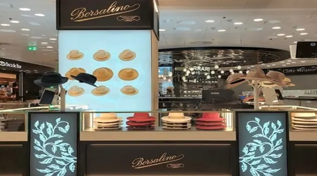 Borsalino atterra a Malpensa