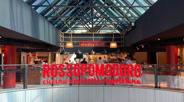 Rossopomodoro all'aeroporto di Milano Bergamo