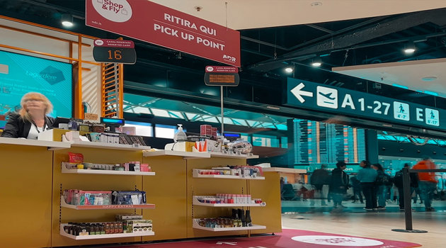 Il servizio "Shop&Fly" di Aeroporti di Roma