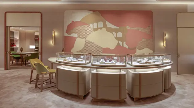 Cartier apre la sua prima boutique a Fiumicino