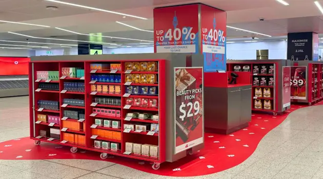 Sydney Airport porta il duty free nella baggage reclaim hall